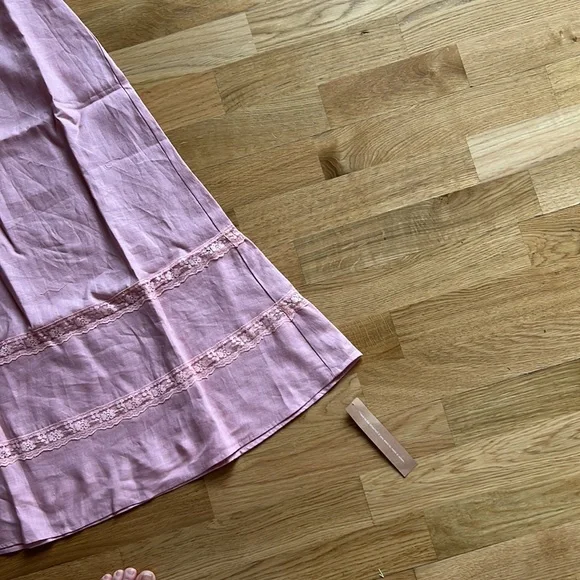 NWT Reformation rima linen two piece skirt set - Picture 7 of 11